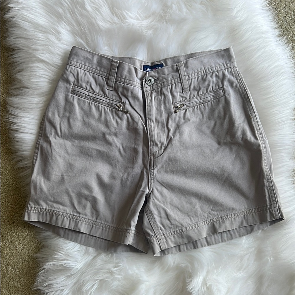 Limited Too Vintage Y2K Tan Bermuda Shorts Classic Style